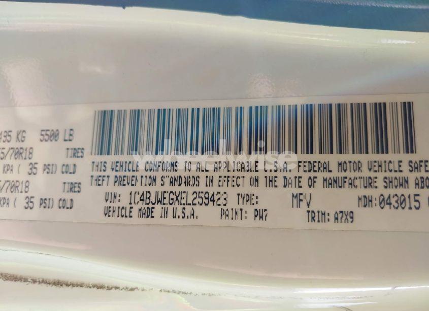 Photo 9 of 2014 Jeep Wrangler UNLIMITED SAHARA (VIN 1C4BJWEGXEL259423)