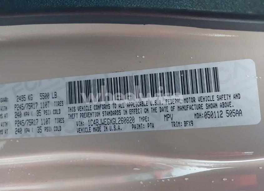 Photo 9 of 2016 Jeep Wrangler UNLIMITED 75TH ANNIVERSARY (VIN 1C4BJWEGXGL260820)