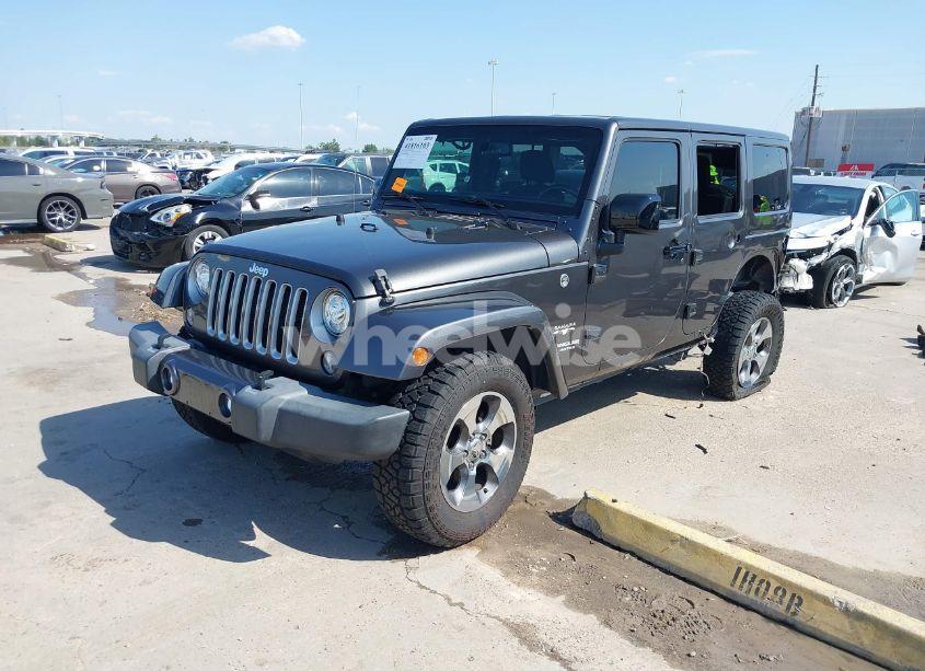 Photo 2 of 2017 Jeep Wrangler UNLIMITED SAHARA 4X4 (VIN 1C4BJWEGXHL730216)