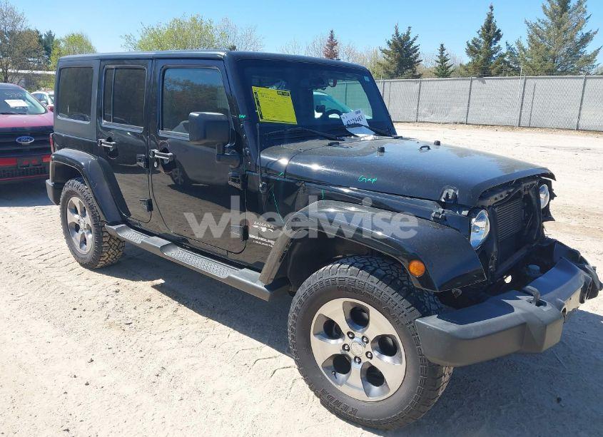 2018 Jeep Wrangler JK UNLIMITED SAHARA (VIN 1C4BJWEGXJL865122) main photo