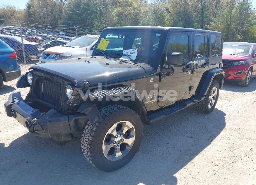 Photo 2 of 2018 Jeep Wrangler JK UNLIMITED SAHARA (VIN 1C4BJWEGXJL865122)