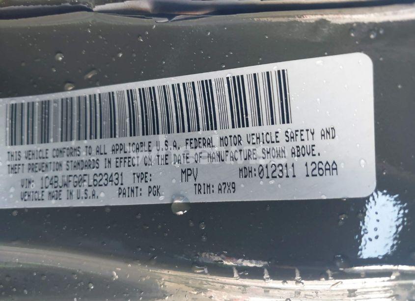 Photo 9 of 2015 Jeep Wrangler UNLIMITED RUBICON (VIN 1C4BJWFG0FL623431)