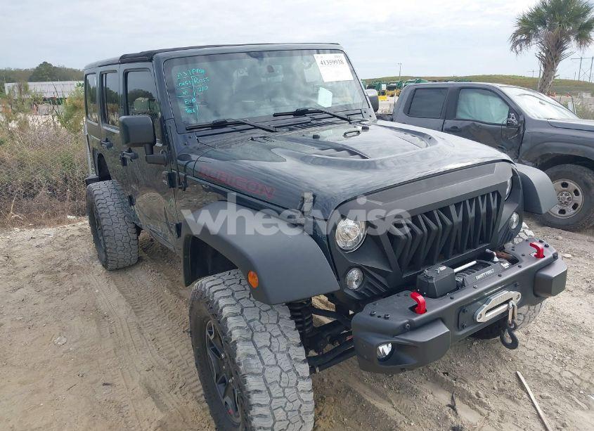 2017 Jeep Wrangler UNLIMITED RUBICON HARD ROCK 4X4 (VIN 1C4BJWFG0HL505849) main photo