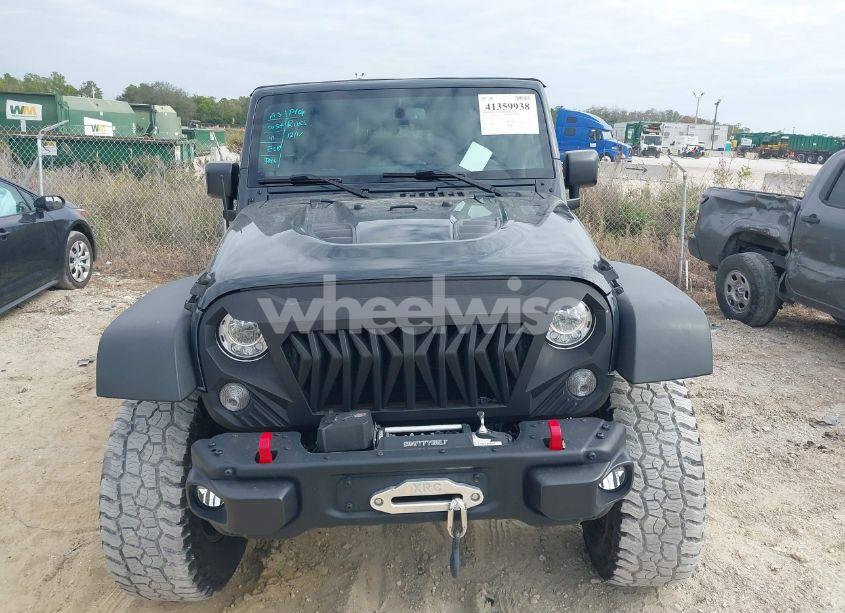 Photo 12 of 2017 Jeep Wrangler UNLIMITED RUBICON HARD ROCK 4X4 (VIN 1C4BJWFG0HL505849)
