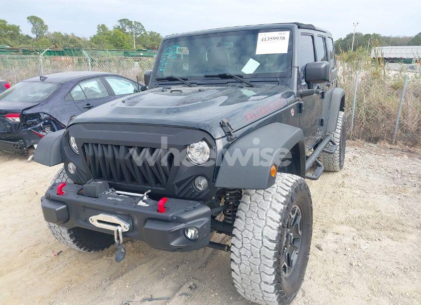Photo 2 of 2017 Jeep Wrangler UNLIMITED RUBICON HARD ROCK 4X4 (VIN 1C4BJWFG0HL505849)