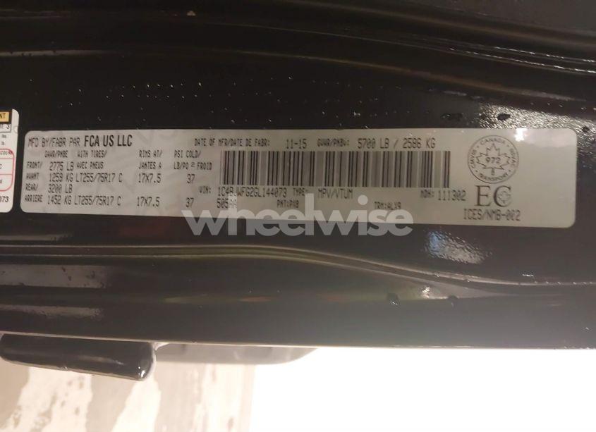 Photo 9 of 2016 Jeep Wrangler UNLIMITED RUBICON (VIN 1C4BJWFG2GL144073)