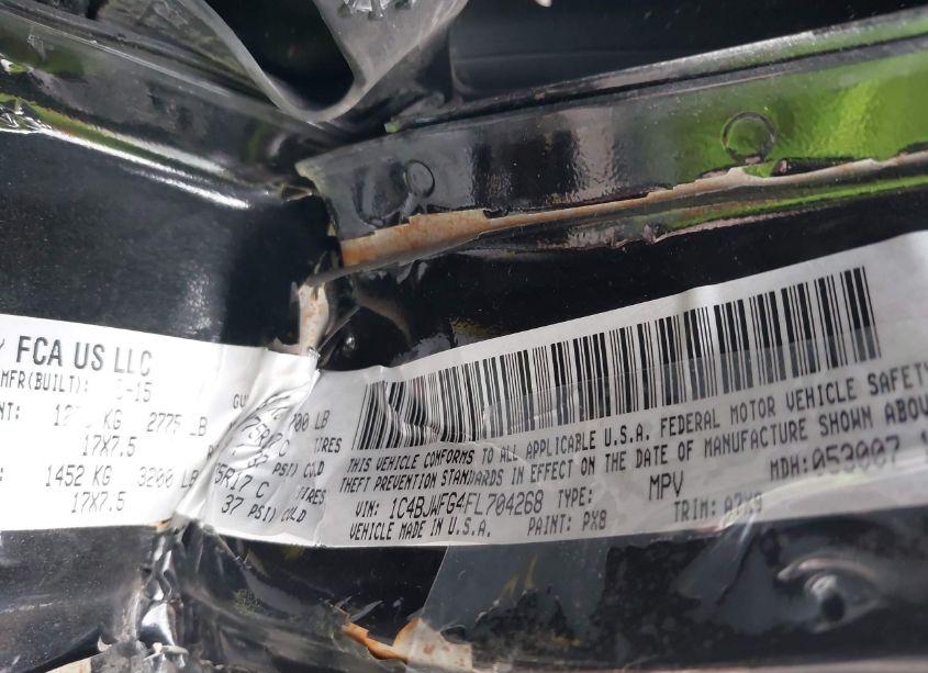 Photo 9 of 2015 Jeep Wrangler UNLIMITED RUBICON (VIN 1C4BJWFG4FL704268)