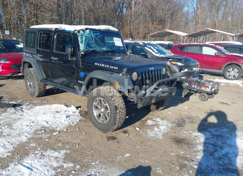 2014 Jeep Wrangler UNLIMITED RUBICON (VIN 1C4BJWFG5EL156442) main photo