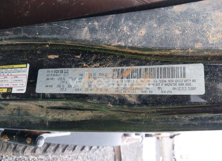 Photo 9 of 2018 Jeep Wrangler JK UNLIMITED RUBICON 4X4 (VIN 1C4BJWFG9JL844051)