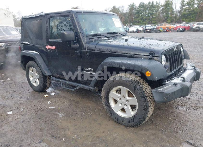 2017 Jeep Wrangler SPORT 4X4 (VIN 1C4GJWAG1HL502374) main photo