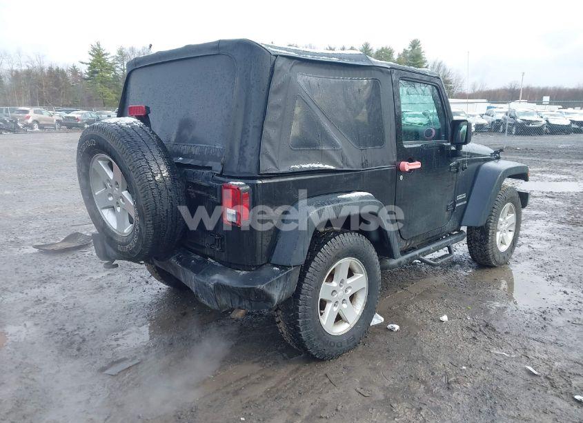 Photo 4 of 2017 Jeep Wrangler SPORT 4X4 (VIN 1C4GJWAG1HL502374)