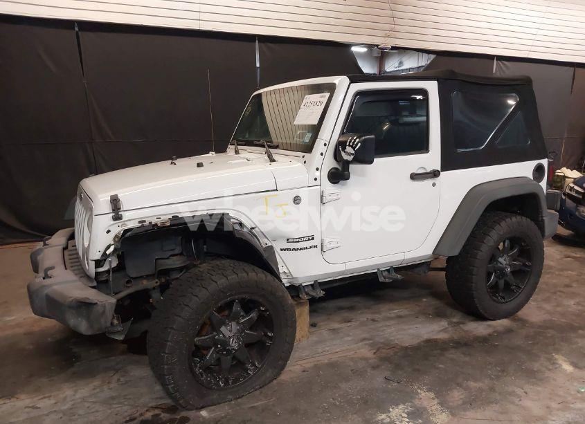 Photo 6 of 2016 Jeep Wrangler SPORT (VIN 1C4GJWAG6GL296872)