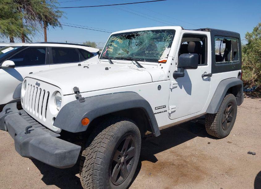 Photo 2 of 2017 Jeep Wrangler SPORT 4X4 (VIN 1C4GJWAG6HL601045)