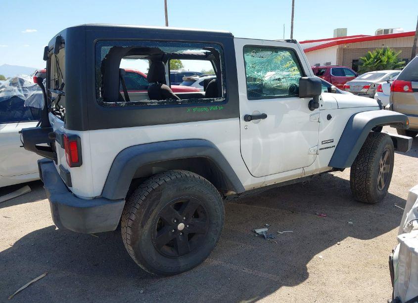 Photo 4 of 2017 Jeep Wrangler SPORT 4X4 (VIN 1C4GJWAG6HL601045)