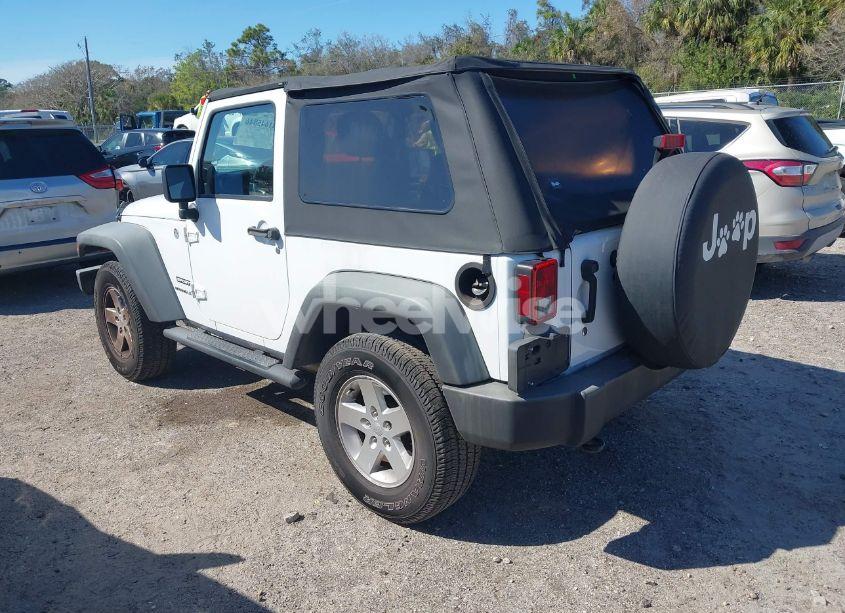 Photo 3 of 2012 Jeep Wrangler SPORT (VIN 1C4GJWAG7CL178758)