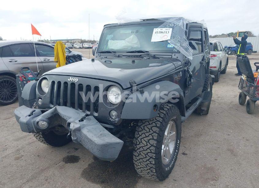 Photo 2 of 2014 Jeep Wrangler SPORT (VIN 1C4GJWAG7EL299230)