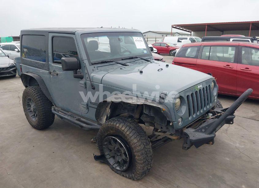 2015 Jeep Wrangler SPORT (VIN 1C4GJWAG7FL585631) main photo