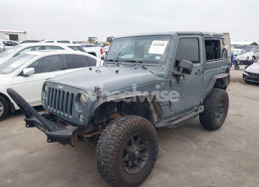 Photo 2 of 2015 Jeep Wrangler SPORT (VIN 1C4GJWAG7FL585631)