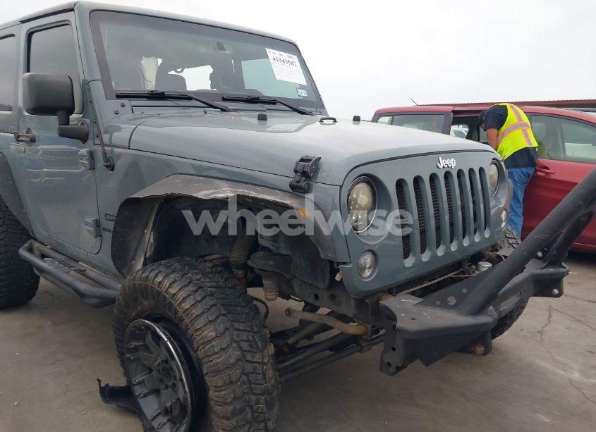 Photo 6 of 2015 Jeep Wrangler SPORT (VIN 1C4GJWAG7FL585631)