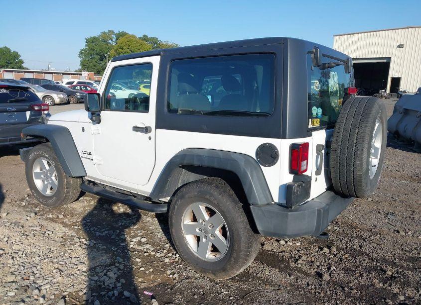 Photo 3 of 2018 Jeep Wrangler JK SPORT S 4X4 (VIN 1C4GJWAG8JL928410)