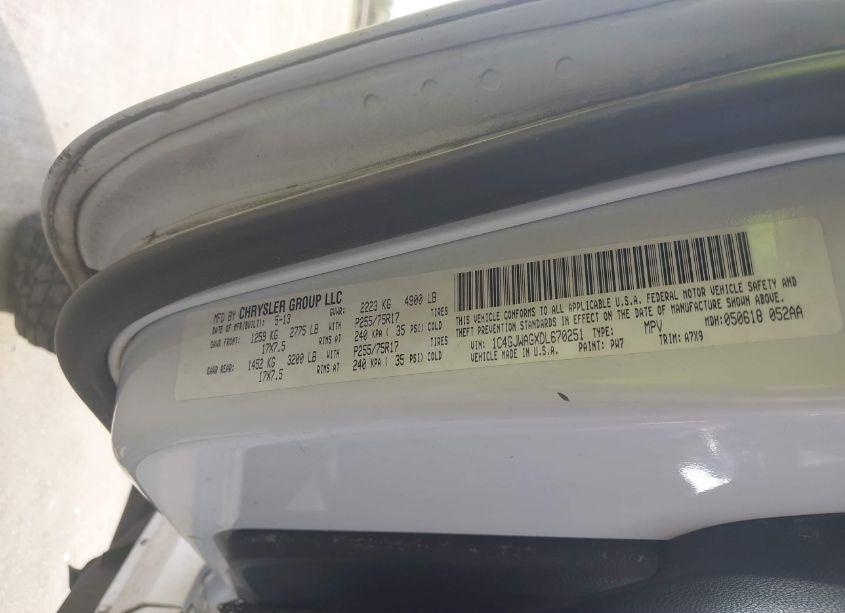 Photo 9 of 2013 Jeep Wrangler SPORT (VIN 1C4GJWAGXDL670251)