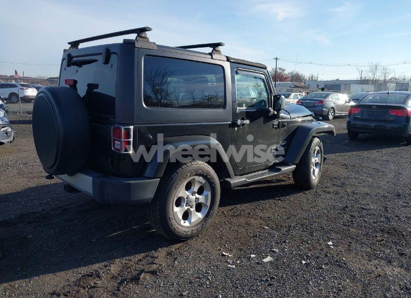 Photo 4 of 2014 Jeep Wrangler SAHARA (VIN 1C4GJWBG4EL257354)