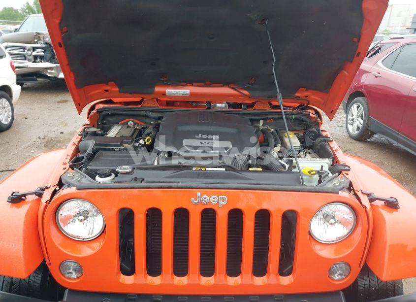 Photo 10 of 2015 Jeep Wrangler SAHARA (VIN 1C4GJWBG7FL600675)