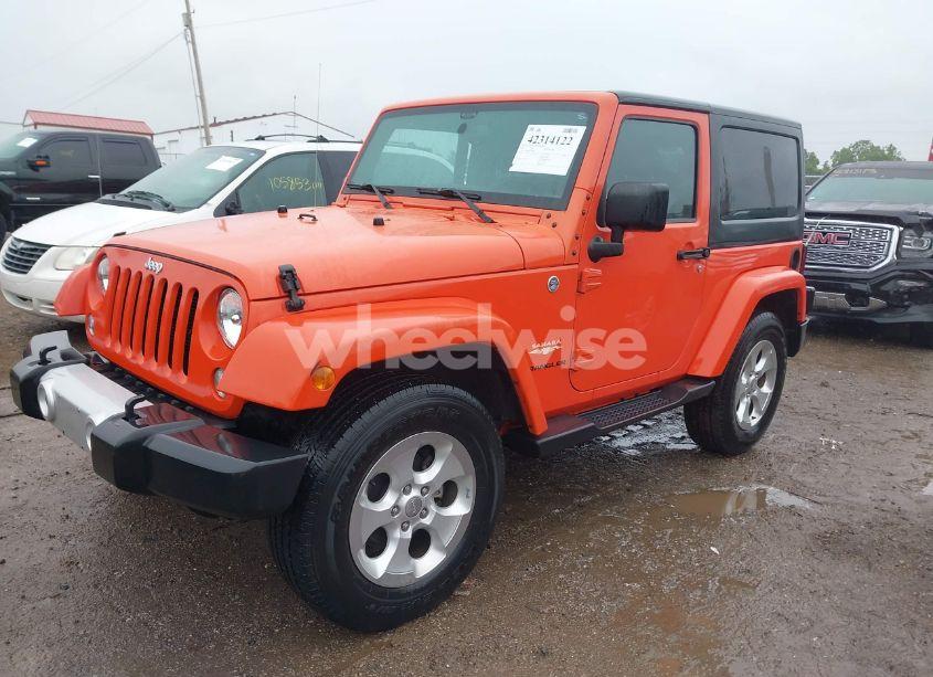 Photo 2 of 2015 Jeep Wrangler SAHARA (VIN 1C4GJWBG7FL600675)