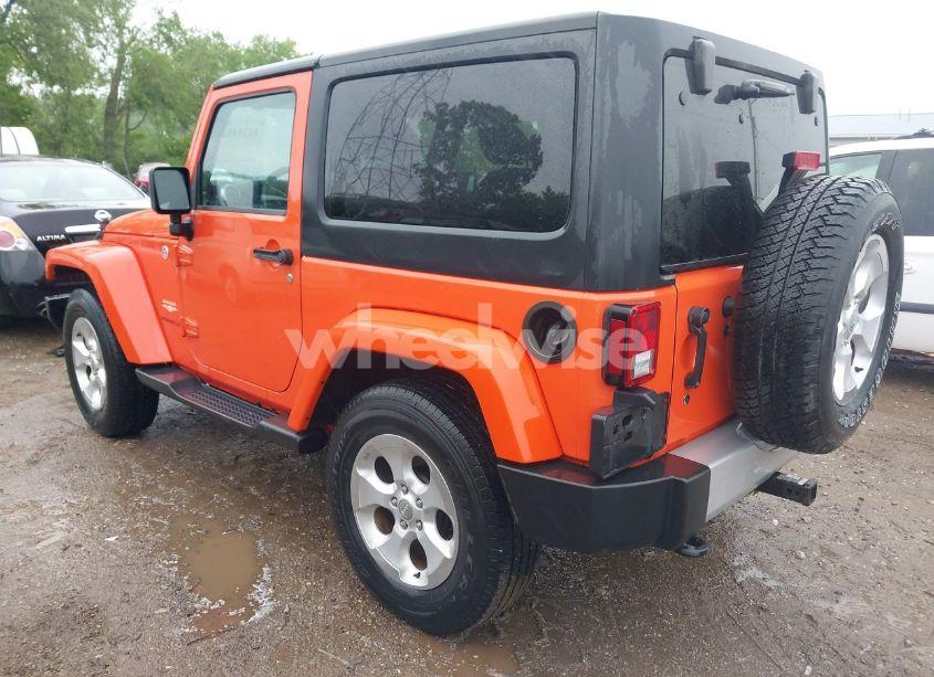 Photo 3 of 2015 Jeep Wrangler SAHARA (VIN 1C4GJWBG7FL600675)