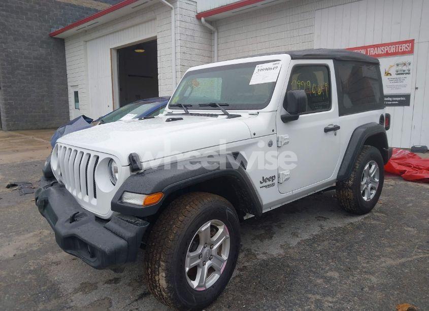 Photo 2 of 2019 Jeep Wrangler SPORT S 4X4 (VIN 1C4GJXAG0KW583315)
