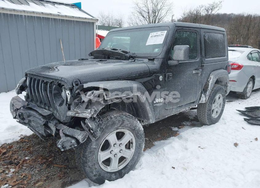 Photo 2 of 2020 Jeep Wrangler SPORT S 4X4 (VIN 1C4GJXAG1LW118348)