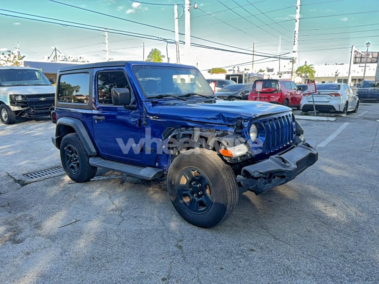 2018 JEEP WRANGLER SPORT (VIN 1C4GJXAG2JW280163) main photo