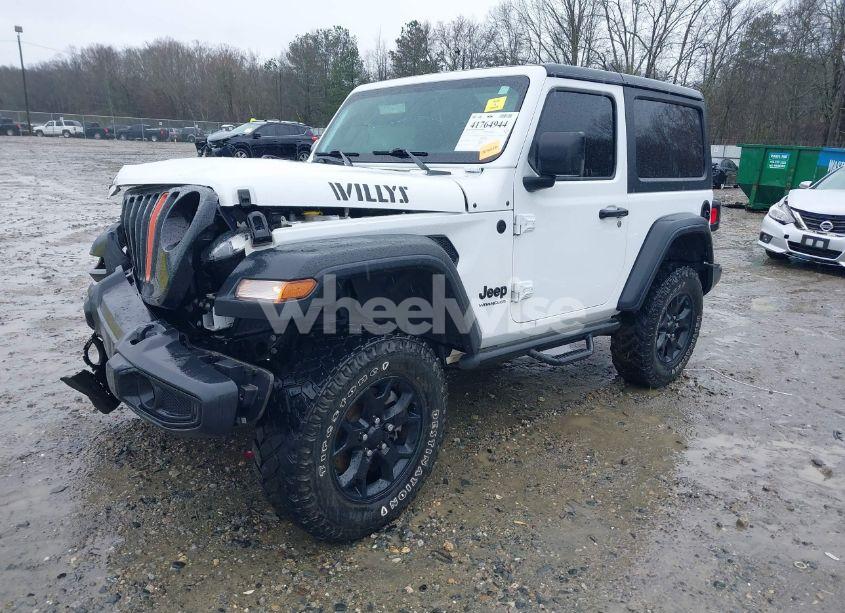 Photo 2 of 2020 Jeep Wrangler WILLYS SPORT 4X4 (VIN 1C4GJXAG2LW215543)