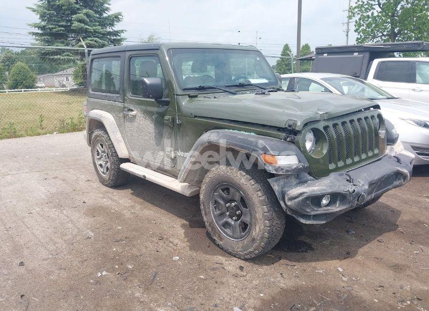 2021 Jeep Wrangler SPORT 4X4 (VIN 1C4GJXAG2MW591435) main photo
