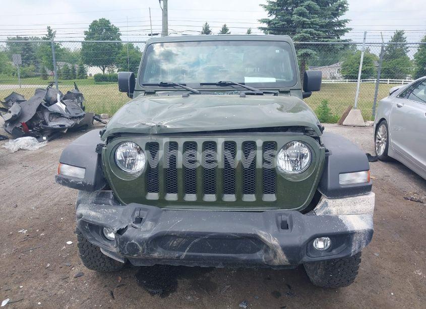 Photo 12 of 2021 Jeep Wrangler SPORT 4X4 (VIN 1C4GJXAG2MW591435)