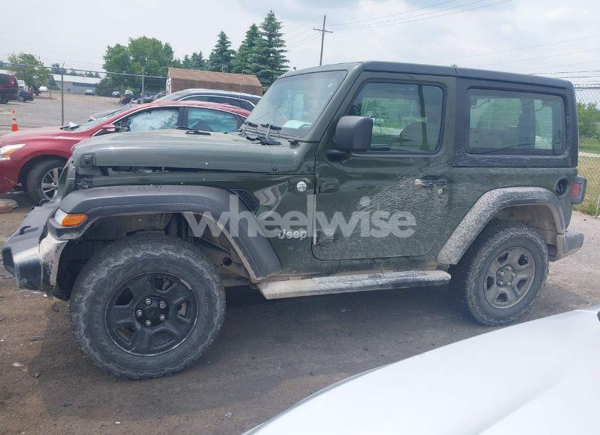 Photo 14 of 2021 Jeep Wrangler SPORT 4X4 (VIN 1C4GJXAG2MW591435)