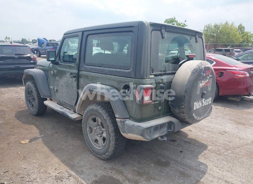 Photo 3 of 2021 Jeep Wrangler SPORT 4X4 (VIN 1C4GJXAG2MW591435)