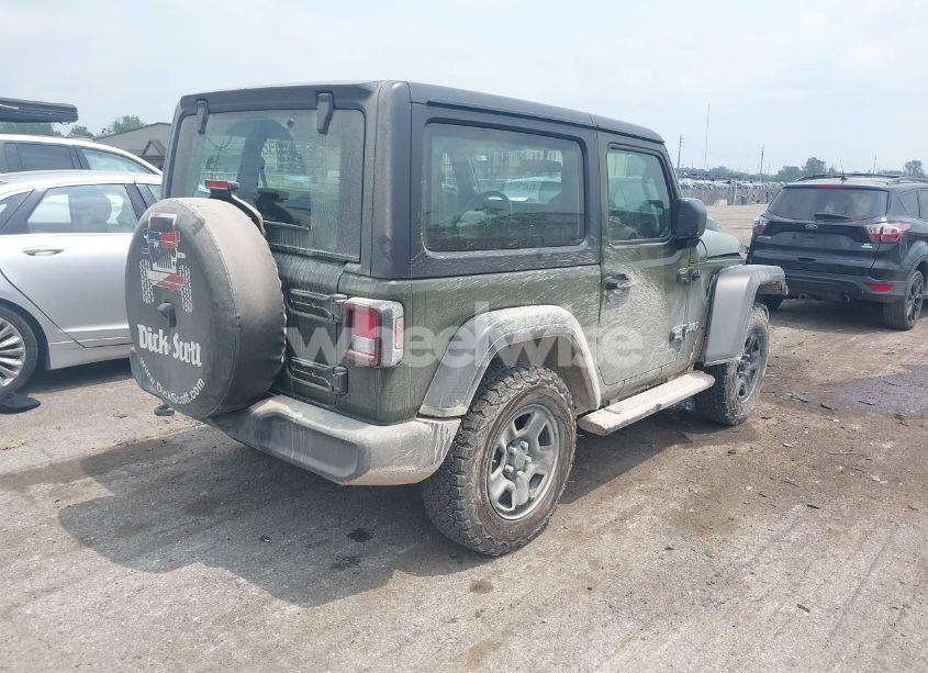Photo 4 of 2021 Jeep Wrangler SPORT 4X4 (VIN 1C4GJXAG2MW591435)