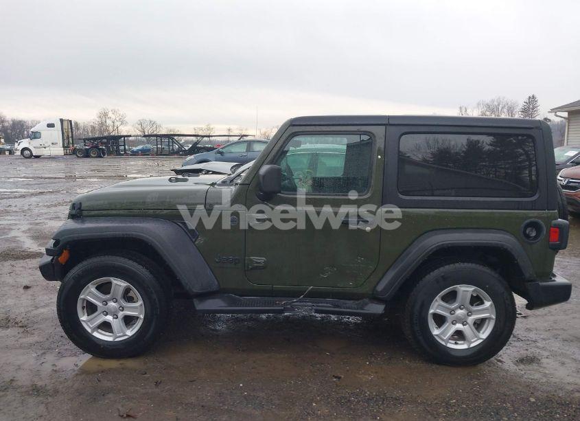 Photo 15 of 2022 Jeep Wrangler SPORT S 4X4 (VIN 1C4GJXAG2NW102307)