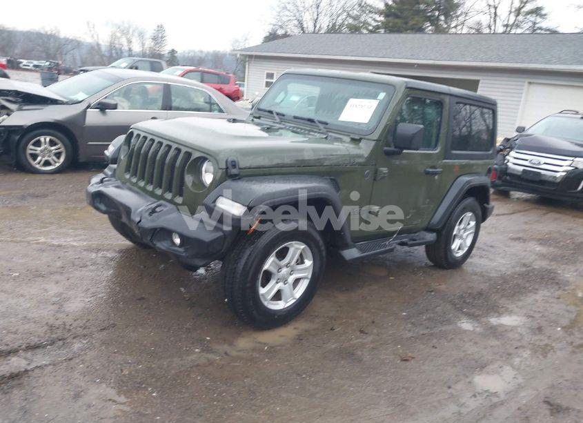 Photo 2 of 2022 Jeep Wrangler SPORT S 4X4 (VIN 1C4GJXAG2NW102307)