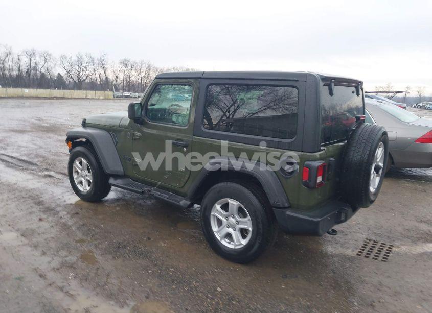 Photo 3 of 2022 Jeep Wrangler SPORT S 4X4 (VIN 1C4GJXAG2NW102307)