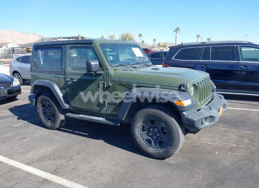 2021 Jeep Wrangler SPORT 4X4 (VIN 1C4GJXAG3MW737454) main photo