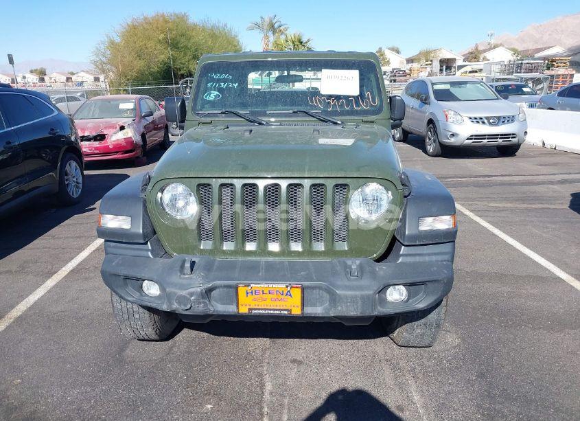 Photo 12 of 2021 Jeep Wrangler SPORT 4X4 (VIN 1C4GJXAG3MW737454)