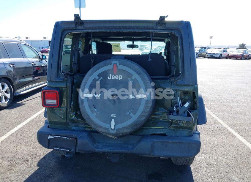 Photo 16 of 2021 Jeep Wrangler SPORT 4X4 (VIN 1C4GJXAG3MW737454)