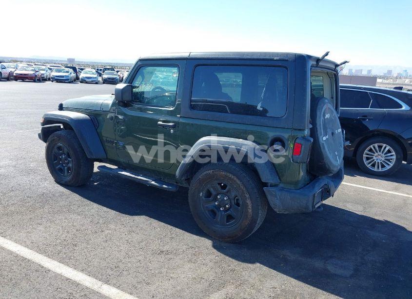 Photo 3 of 2021 Jeep Wrangler SPORT 4X4 (VIN 1C4GJXAG3MW737454)