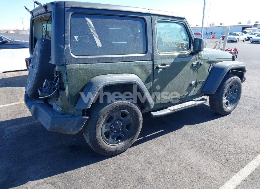 Photo 4 of 2021 Jeep Wrangler SPORT 4X4 (VIN 1C4GJXAG3MW737454)