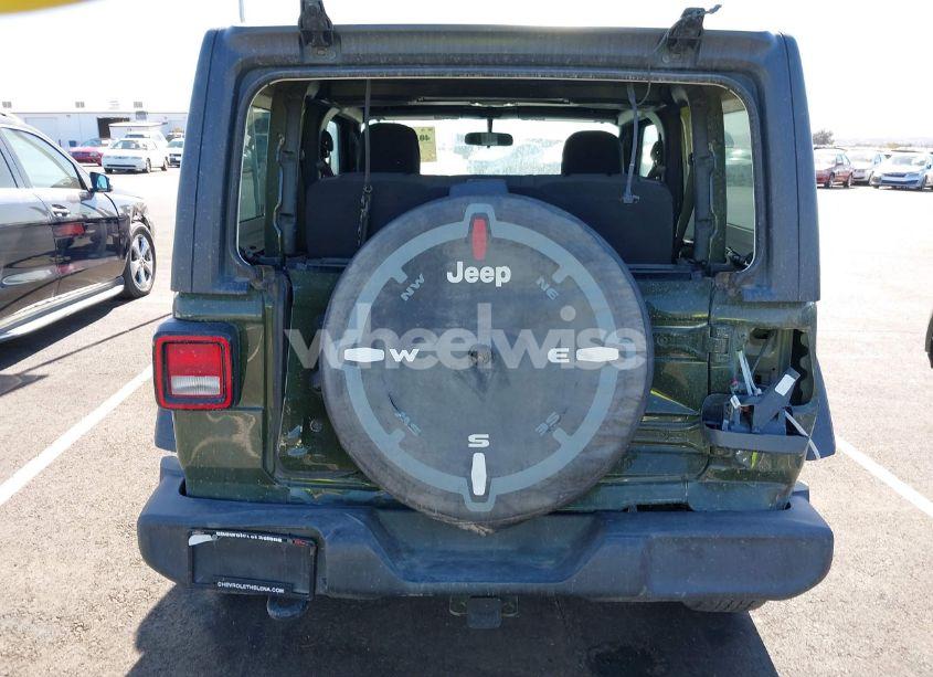 Photo 6 of 2021 Jeep Wrangler SPORT 4X4 (VIN 1C4GJXAG3MW737454)