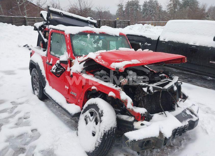 2018 Jeep Wrangler SPORT S 4X4 (VIN 1C4GJXAG4JW255734) main photo