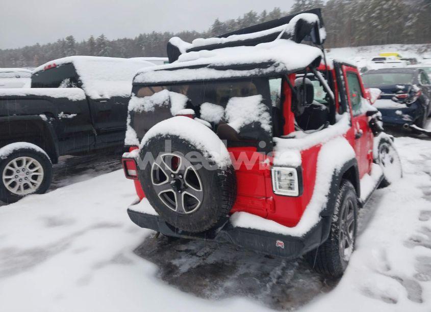 Photo 4 of 2018 Jeep Wrangler SPORT S 4X4 (VIN 1C4GJXAG4JW255734)