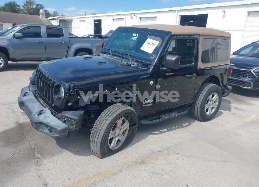 Photo 2 of 2019 Jeep Wrangler SPORT S 4X4 (VIN 1C4GJXAG4KW561026)